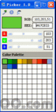 The Color Picker screenshot